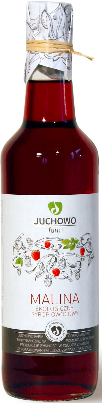 BIO HIMBEERSIRUP 500 ml - JUCHOWO (FOUNDATION)