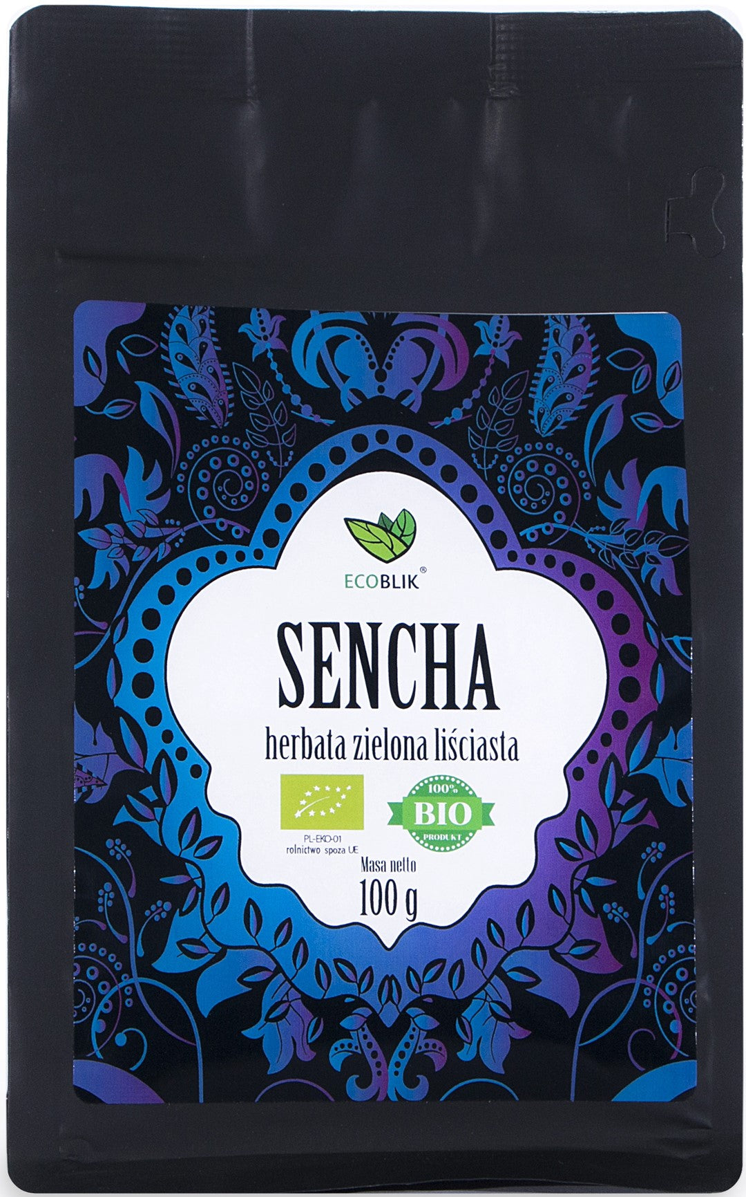 SENCHA BIO GRÜNBLATT-TEE 100 g - ECOBLIK