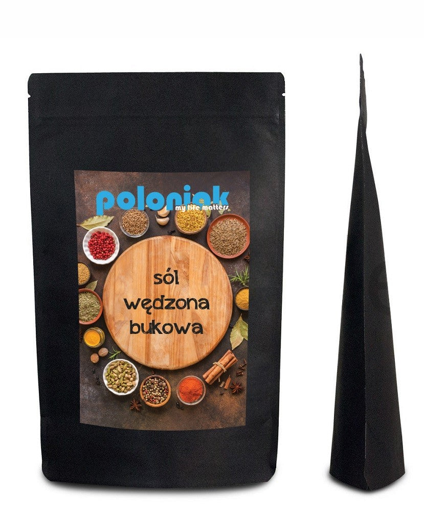 GERÄUCHERTES BUCHENSALZ 100 g - POLONIAK
