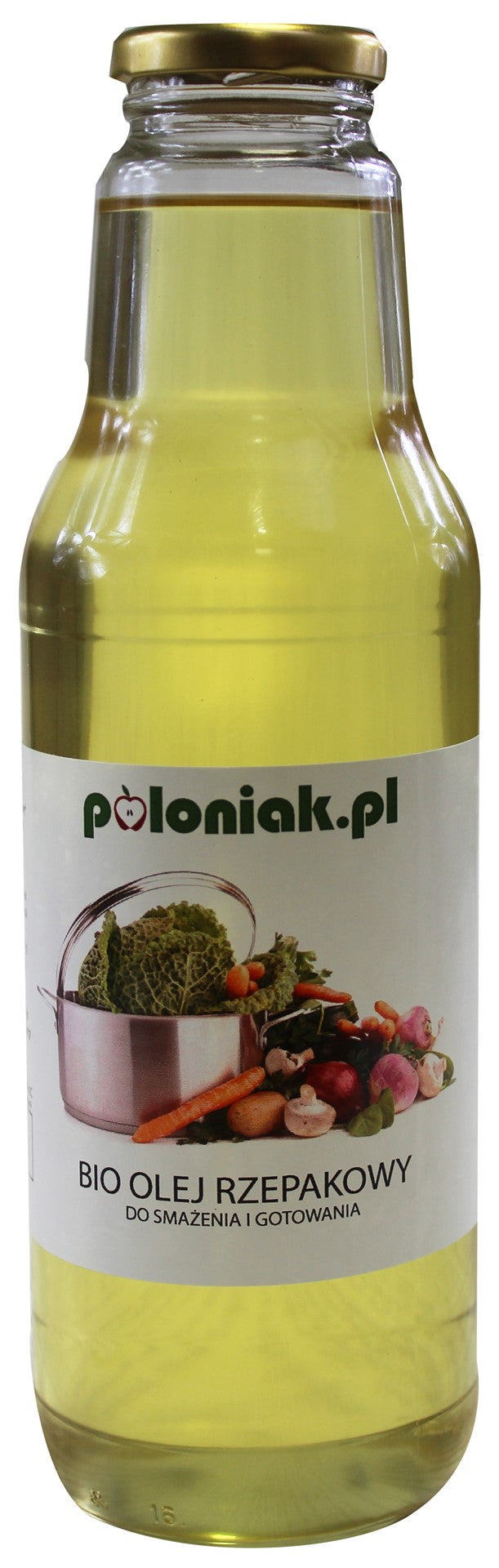 RAPSÖL ZUM BRATEN UND KOCHEN BIO 750 ml - POLONIAK