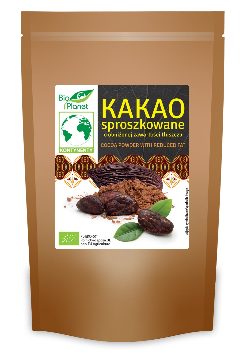 KAKAOPULVER MIT FETTARMEM BIO 200 g - BIO PLANET