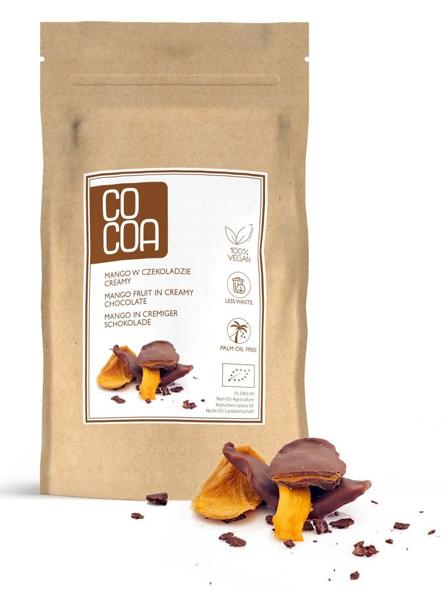 MANGOSCHEIBEN IN SCHOKOLADEN-CREME BIO 200 g - KAKAO