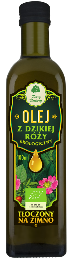 KALTGEPRESSTES ROSENWILDSAMENÖL, BIO, 100 ml – DARY NATURY