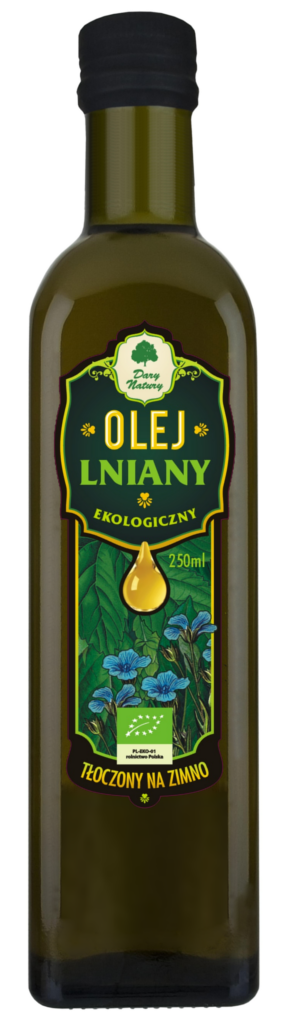 KALTGEPRESSTES LEINÖL, BIO, 250 ml – DARY NATURY