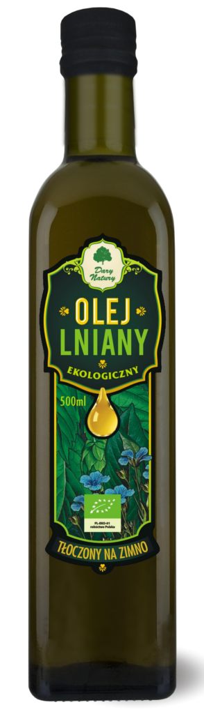 KALTGEPRESSTES LEINÖL, BIO, 500 ml – DARY NATURY