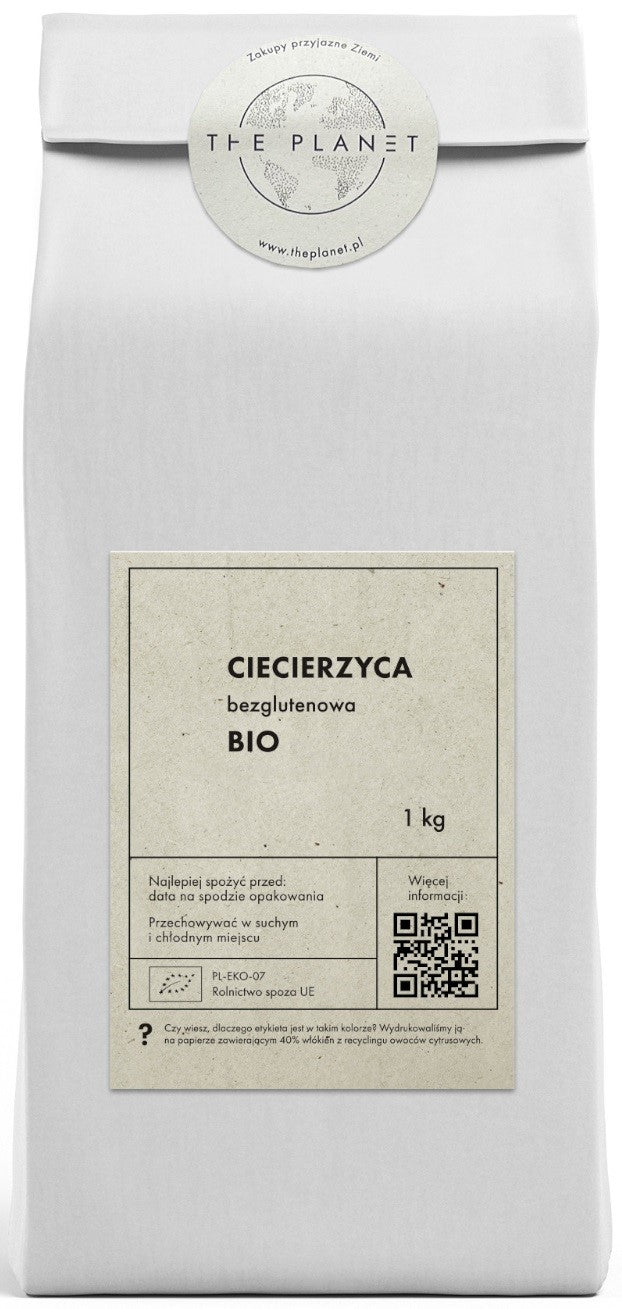 GLUTENFREIE BIO-KICHERERBSEN 1 kg - DER PLANET