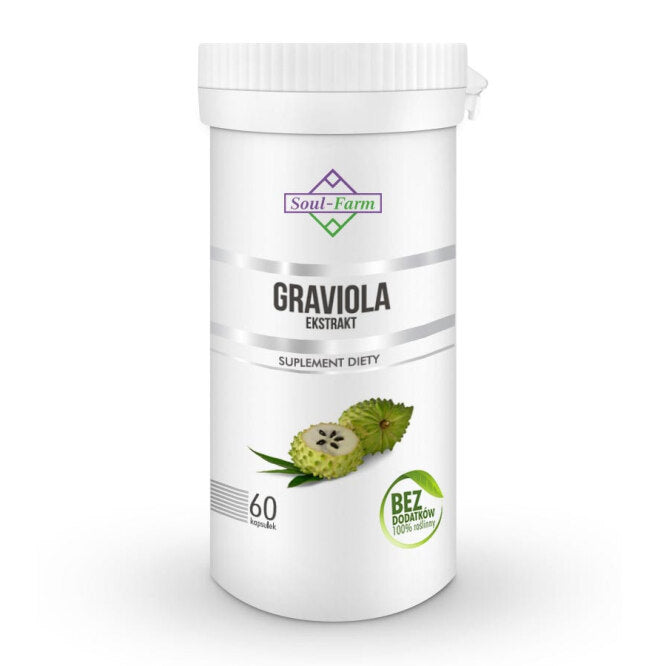 GRAVIOLA-EXTRAKT (550 mg) 60 KAPSELN – SOUL FARM