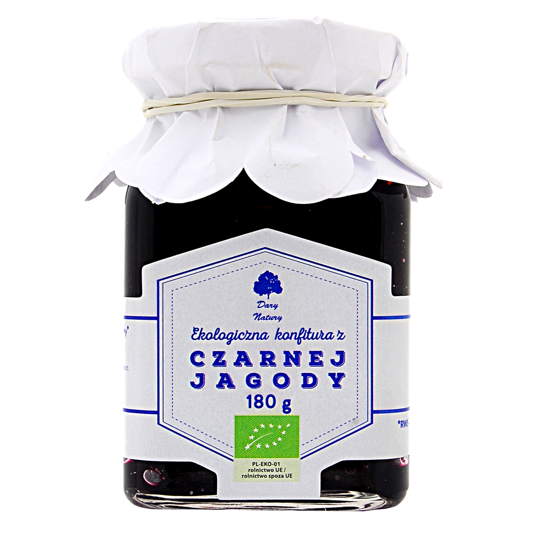 BIO-HEIDELBEER-Marmelade 180 g - DARY NATURY