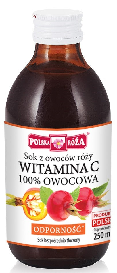 NFC-ROSENSAFT FÜR IMMUNITÄT 250 ml – POLNISCHE ROSE