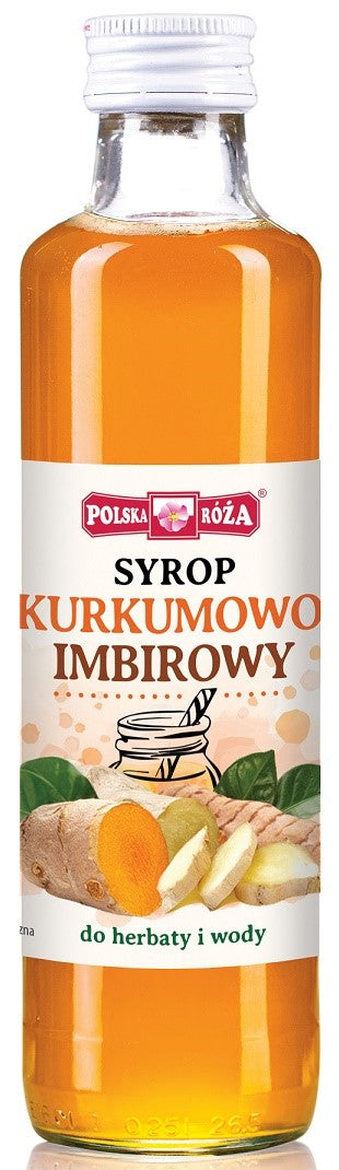 KURKUMA-INGWER-SIRUP 250 ml – POLNISCHE ROSE