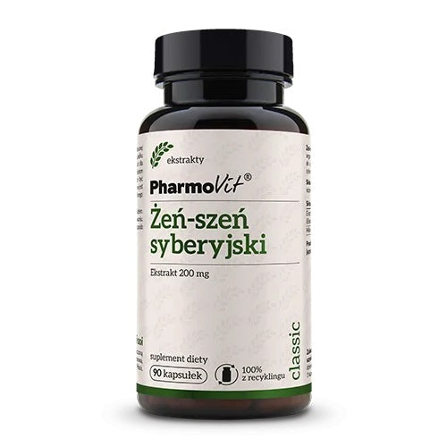 SIBIRISCHER GINSENG (200 mg) 90 KAPSELN - PHARMOVIT (KLASSISCH)
