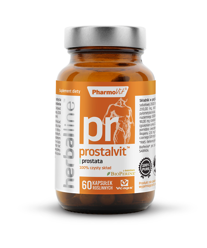 PROSTATA-KAPSELN (PROSTALVIT) GLUTENFREI 60 Stk. - PHARMOVIT (HERBALLINE)