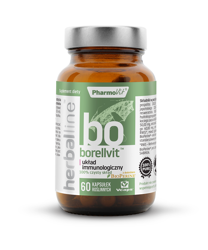 KAPSELN FÜR DAS IMMUNSYSTEM (BORELLVIT) GLUTENFREI 60 Stk. - PHARMOVIT (HERBALLINE)