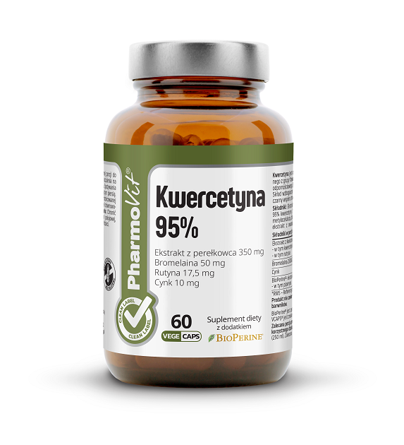 GLUTENFREIES QUERCETIN 60 KAPSELN - PHARMOVIT (CLEAN LABEL)