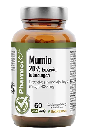 MUMIO-EXTRAKT (400 mg) 60 KAPSELN – PHARMOVIT (CLEAN LABEL)
