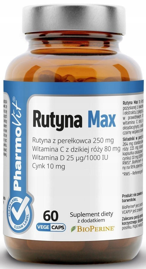 MAX GLUTENFREIE ROUTINE 60 KAPSELN – PHARMOVIT (CLEAN LABEL)