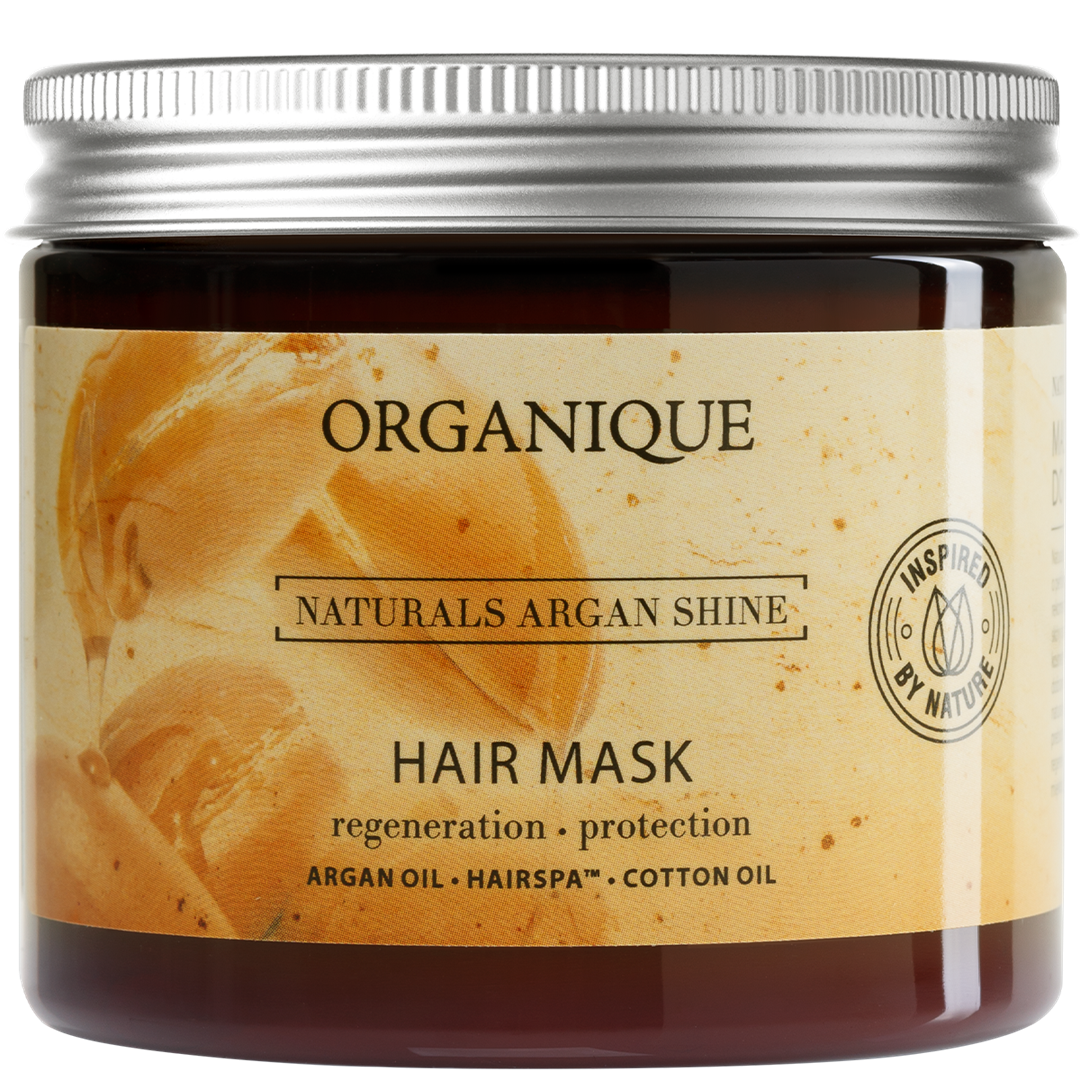 ARGAN-GLANZMASKE FÜR TROCKENES UND stumpfes HAAR 200 ml – BIOLOGISCH