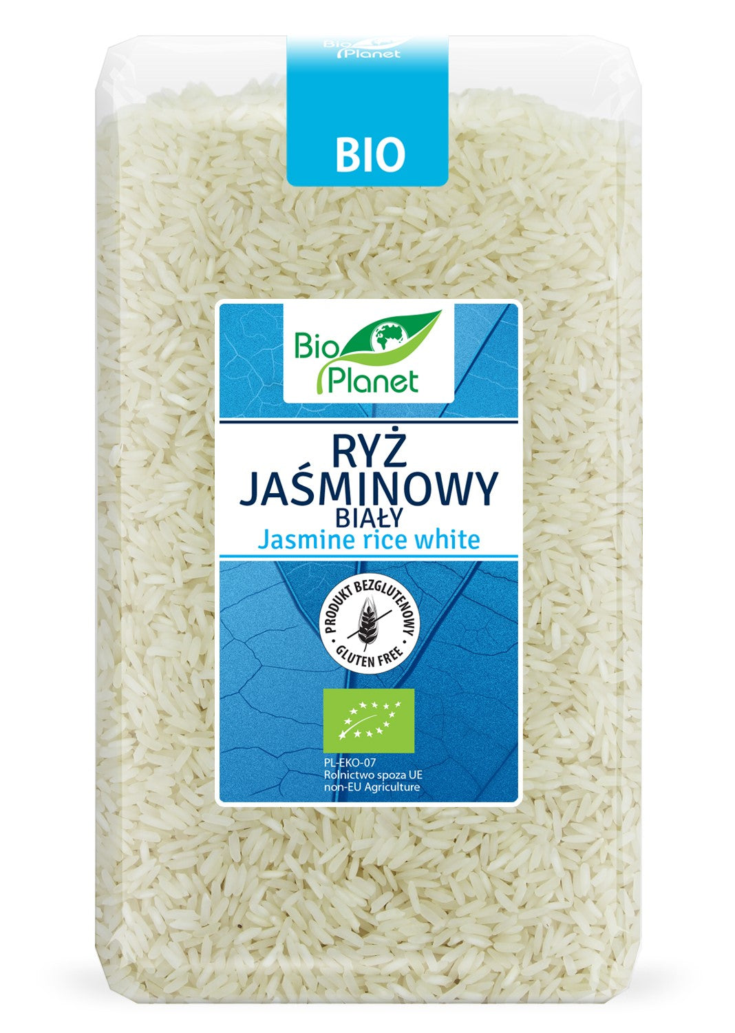 GLUTENFREIER, WEISSER JASMINREIS, BIO 1 kg - BIO PLANET
