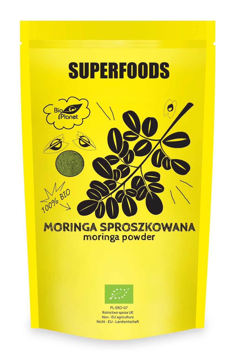 MORINGA-PULVER BIO 150 g - BIO PLANET