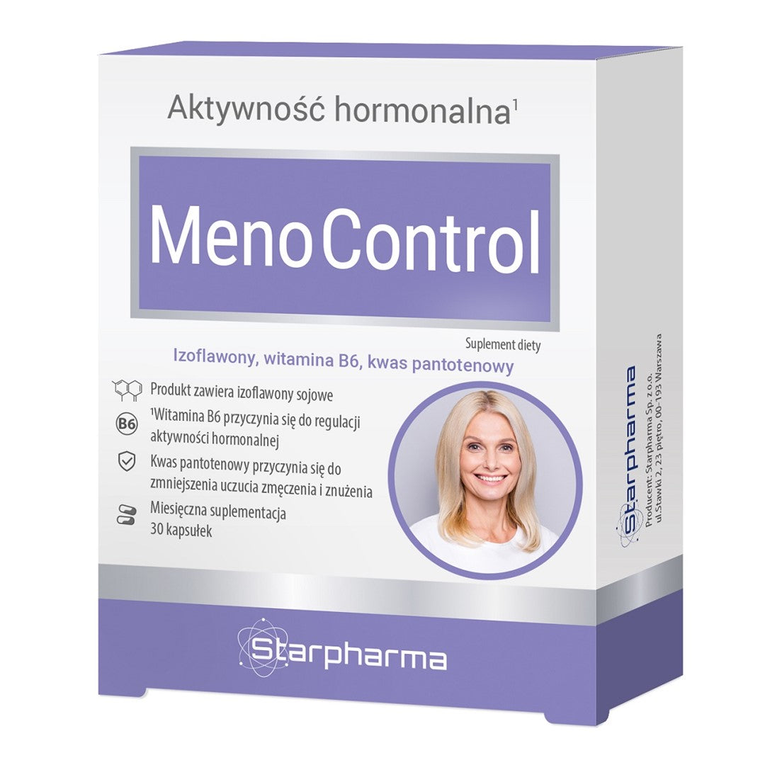MENO CONTROL FÜR HORMONALE AKTIVITÄT 30 KAPSELN - STARPHARMA