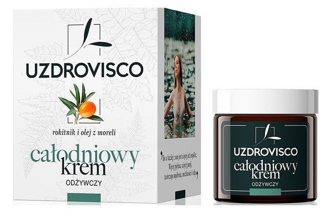 NÄHRENDE GESICHTSCREME FÜR TAG UND NACHT 50 ml - UZDROVISCO (SEA BITCH)