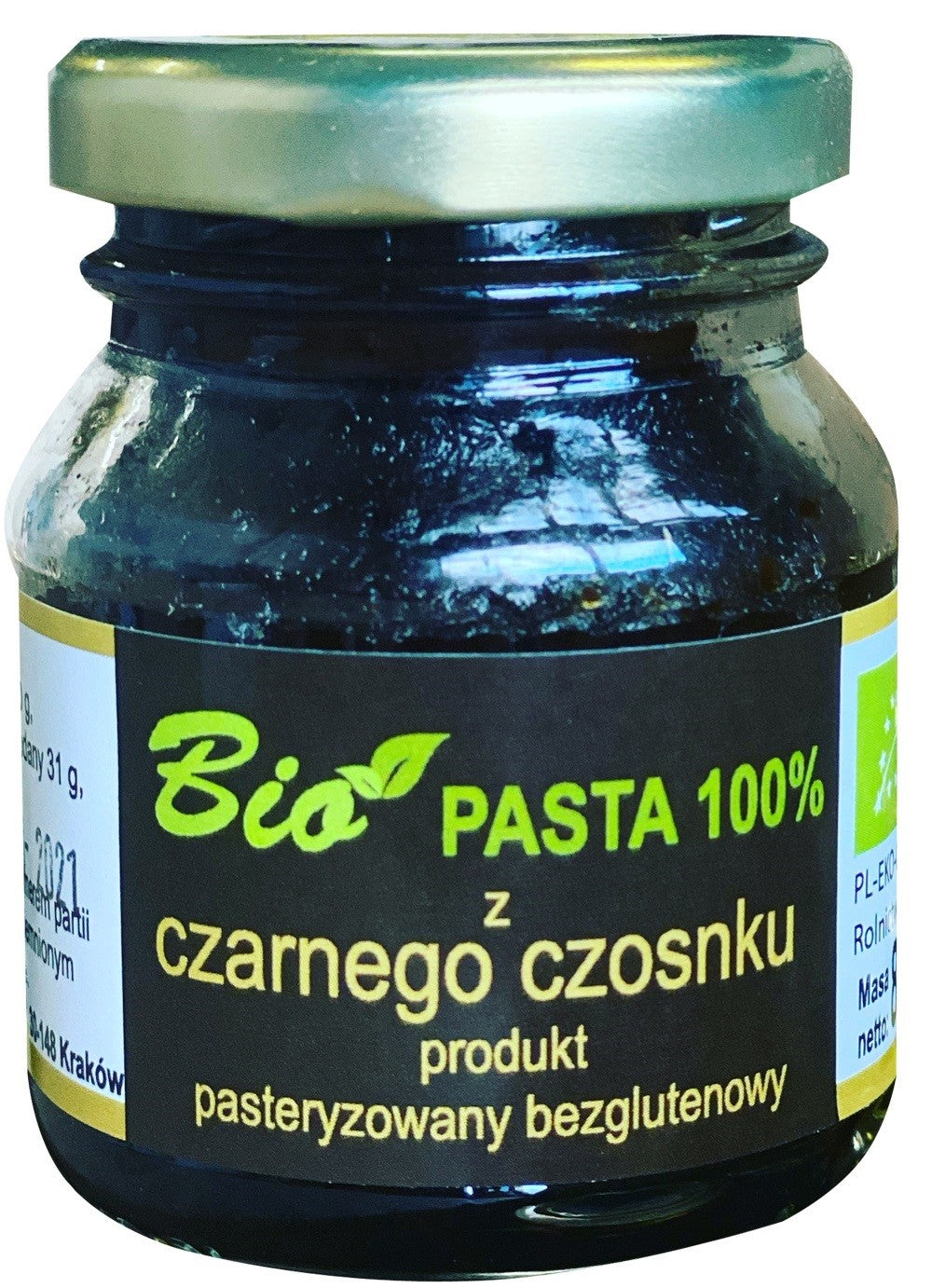 GLUTENFREIE SCHWARZE KNOBLAUCHPASTE, BIO, 80 g – PRODUKTE AUS DER NATUR