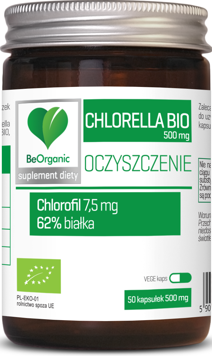 CHLORELLA BIO (500 mg) 50 KAPSELN – SEI BIOLOGISCH