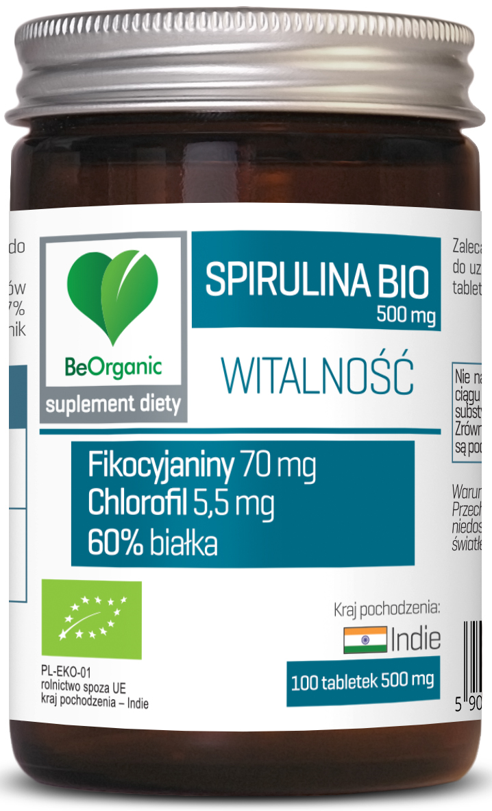 SPIRULINA BIO (500 mg) 100 TABLETTEN – SEI BIOLOGISCH