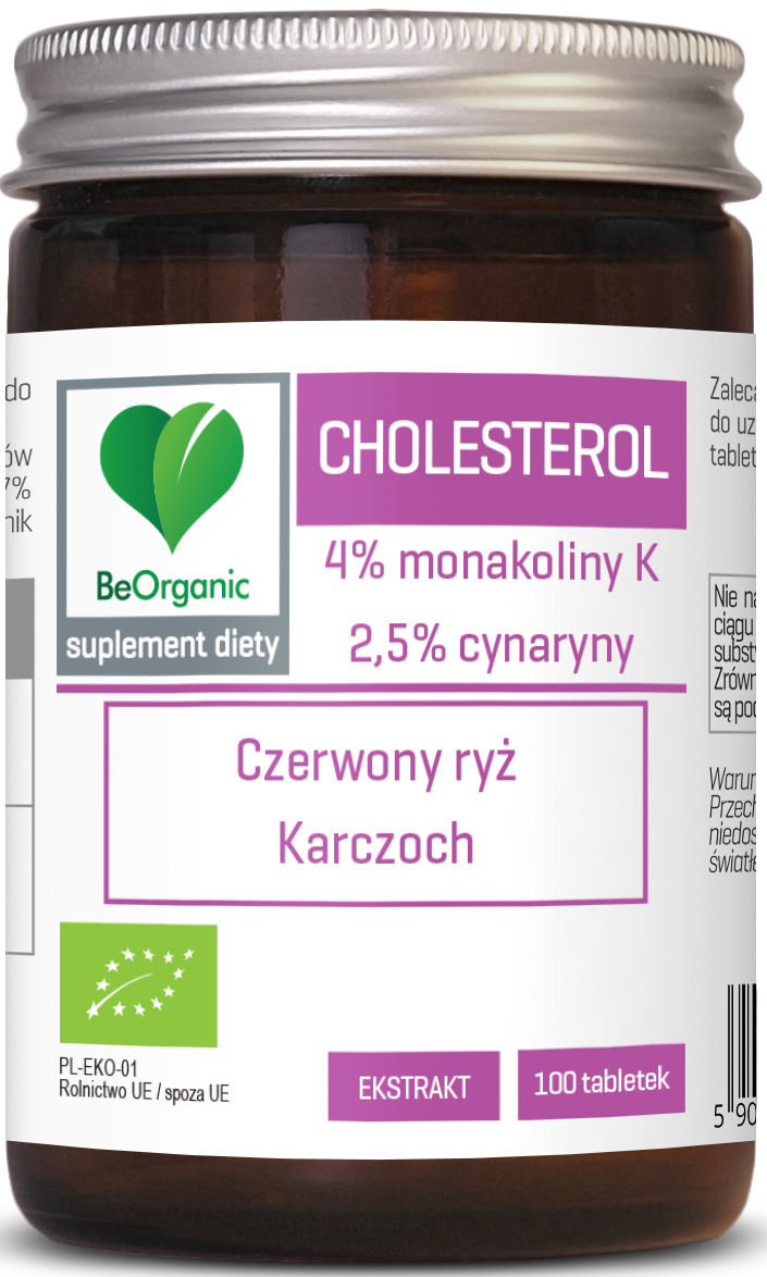 TABLETTEN FÜR DEN RICHTIGEN Cholesterinspiegel (ROTER REIS, ARTISCHOCKE) BIO 100 Stk