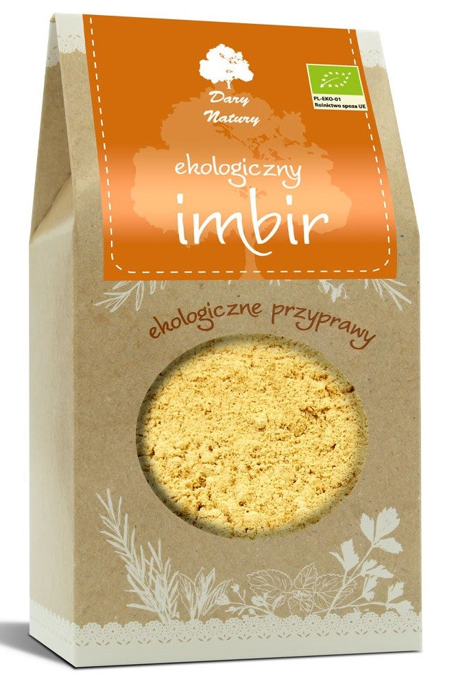 BIO GEMAHLENER INGWER 200 g - DARY NATURY