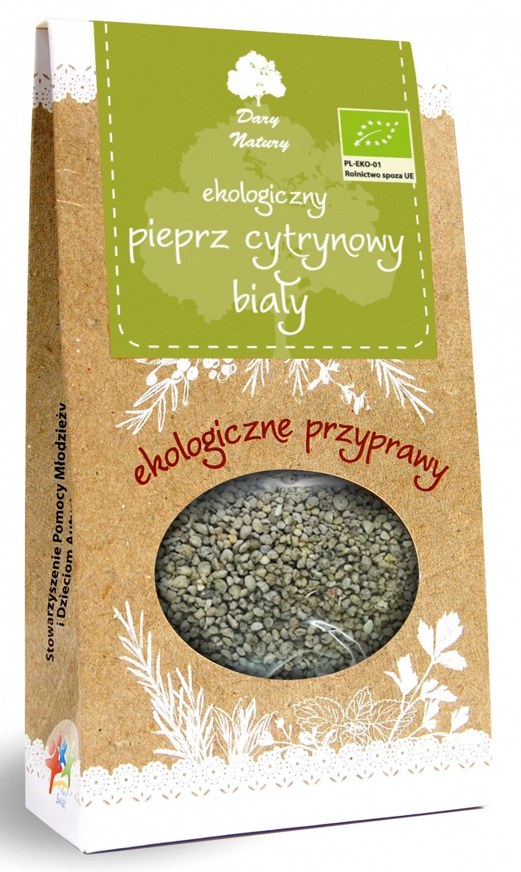 BIO-WEIßER ZITRONENPFEFFER 50 g - DARY NATURY