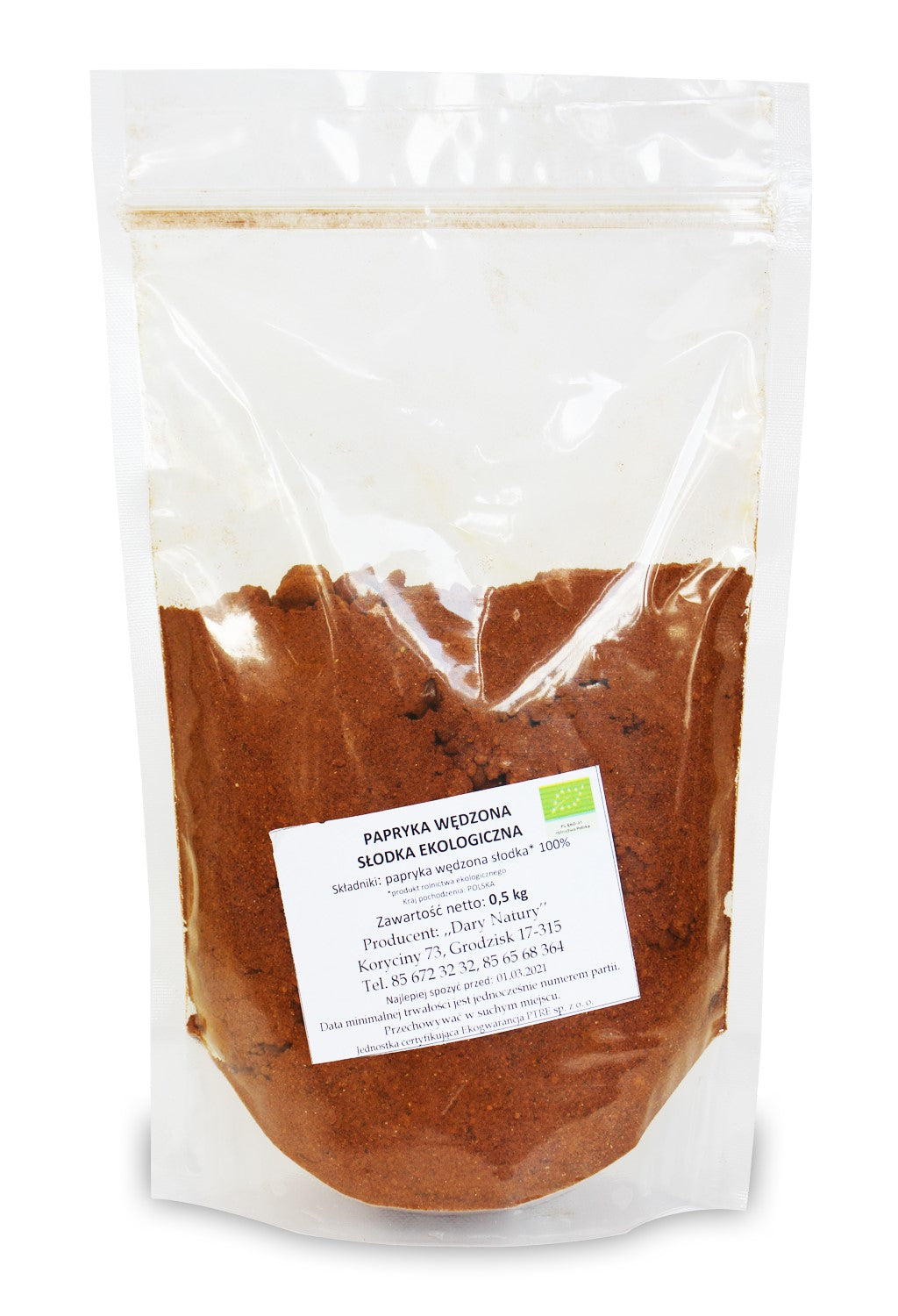 BIO GERÄUCHERTER SÜßER PFEFFER 500 g - HORECA (DARY NATURY)