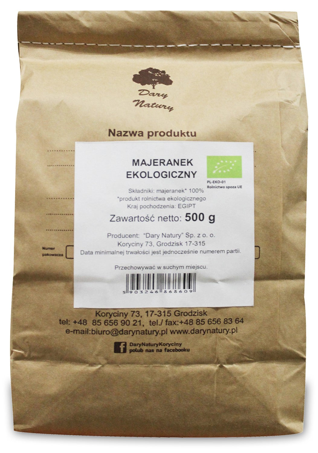 BIO-MAJORASS 500 g - HORECA (GESCHENKE DER NATUR)
