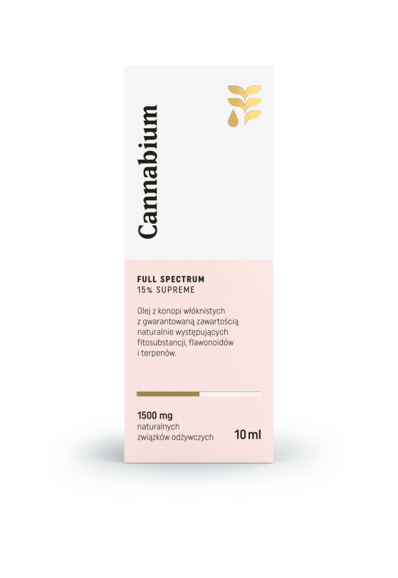SUPREME HANFÖL 15 % 10 ml – CANNABIUM