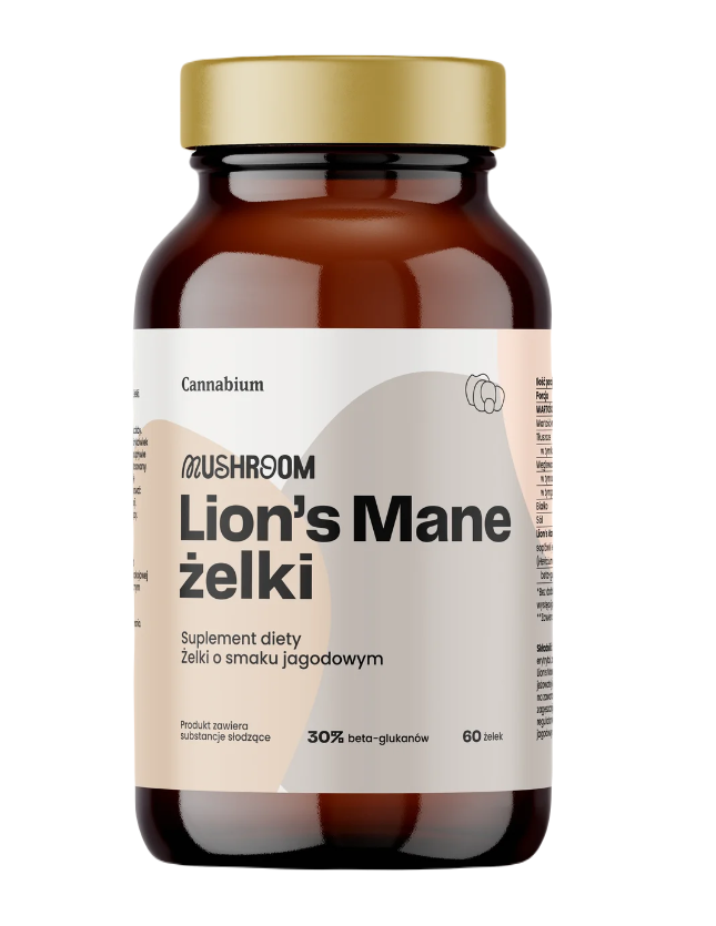LION'S MANE HEIDELBEERGELEE 170 g - CANNABIUM