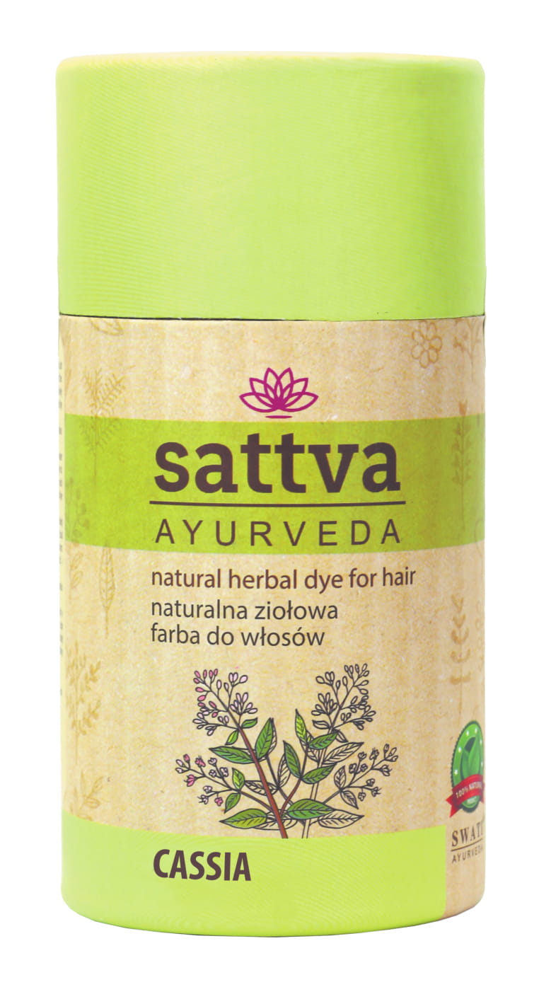 FARBLOSES HENNA CASSIA ECO 150 g - SATTVA (AYURVEDA)