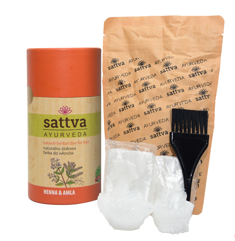 HENNA MIT AMLA ECO 150 g - SATTVA (AYURVEDA)