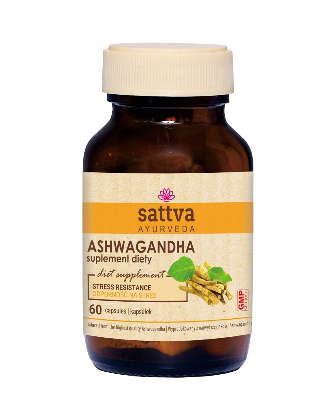 ASHWAGANDHA-EXTRAKT (450 mg) 60 KAPSELN - SATTVA (LEBENSMITTEL)