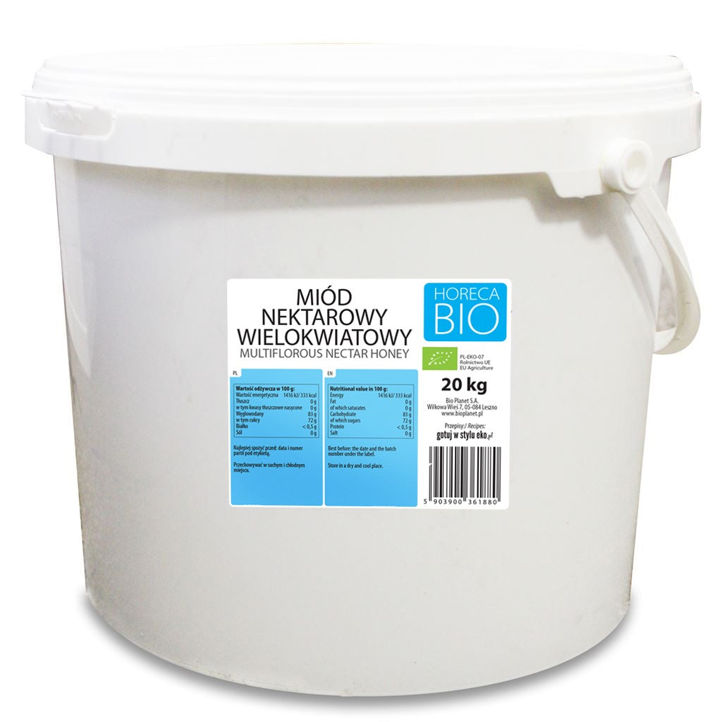 MEHRBLUMEN-BIO-NEKTARHONIG 20 kg - HORECA