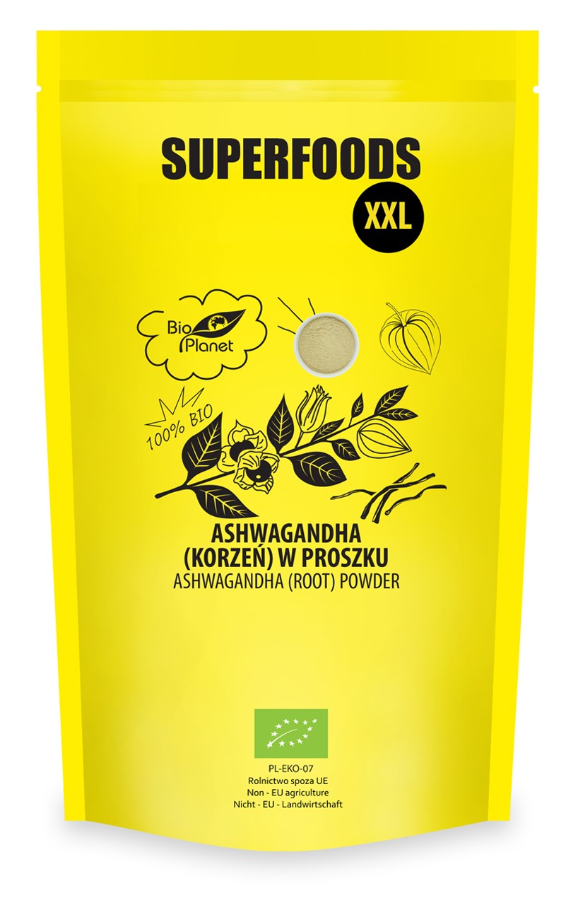 ASHWAGANDHA-PULVER BIO 500 g - BIO PLANET