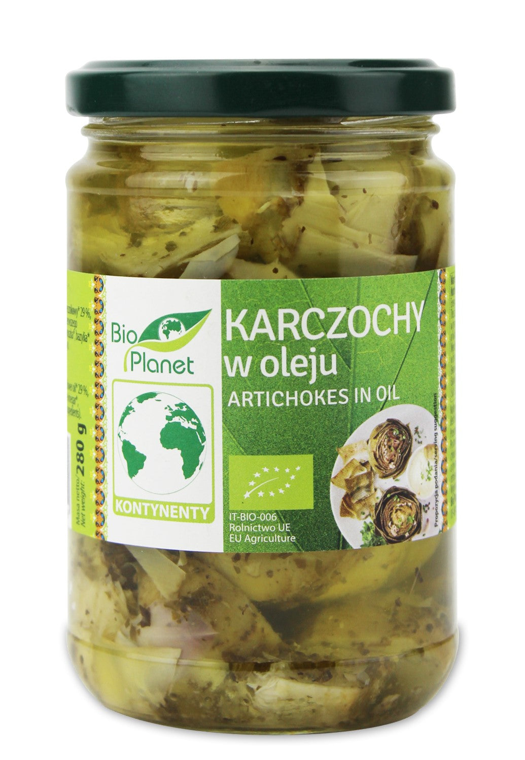 ARTISCHOCKEN IN BIOÖL 280 g - BIO PLANET