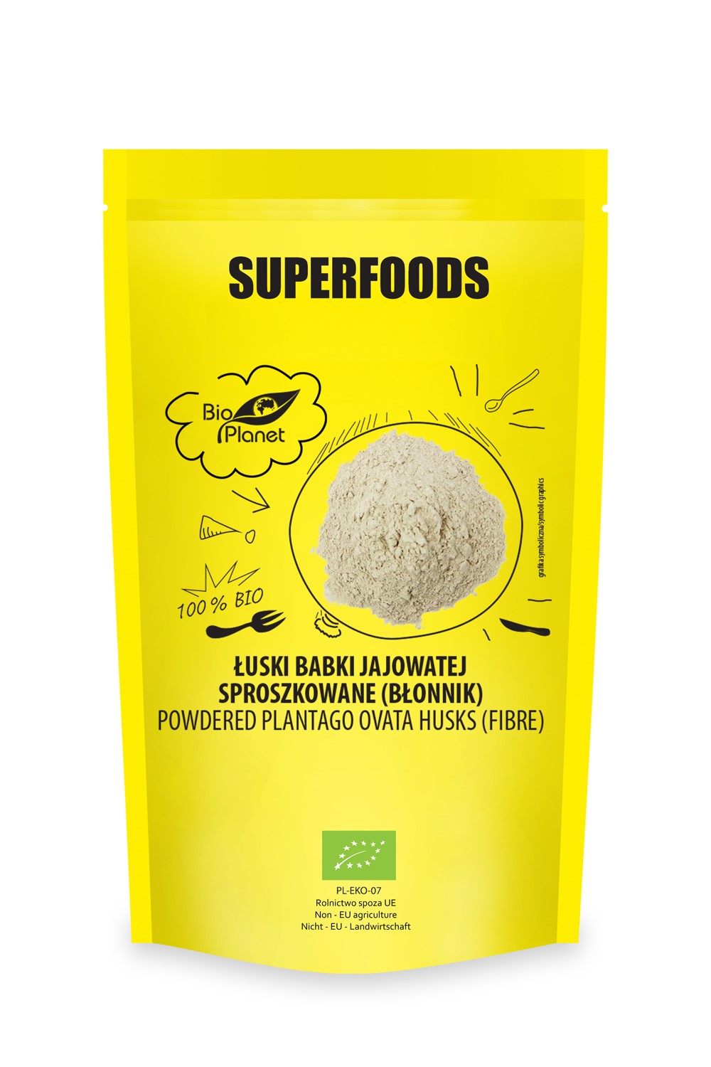 PFLANZENPULVER (FASER) BIO 150 g - BIO PLANET