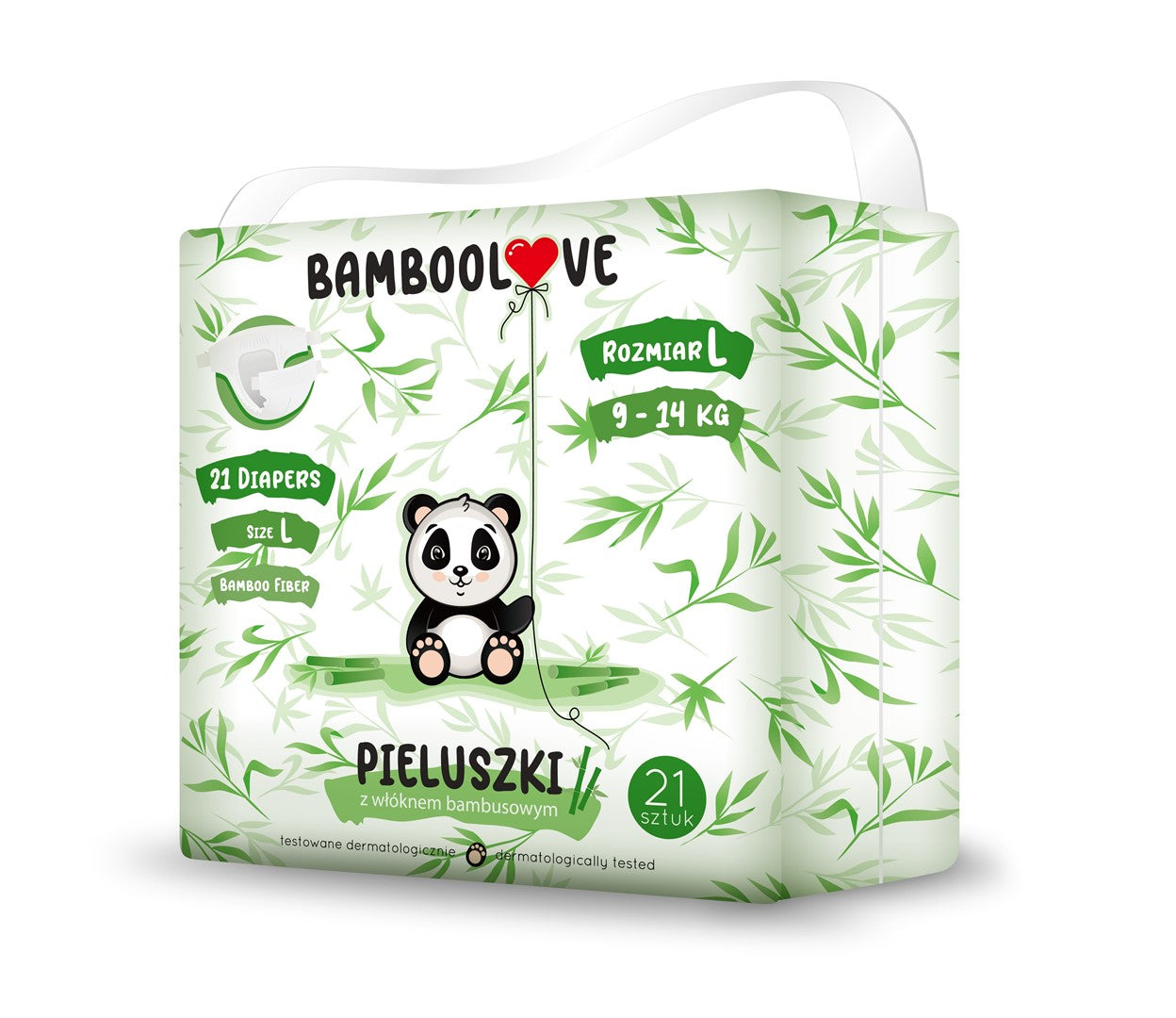 BAMBUSFASER-WINDELN GRÖSSE L 9 - 14 kg (21 Stück) - BAMBOOLOVE