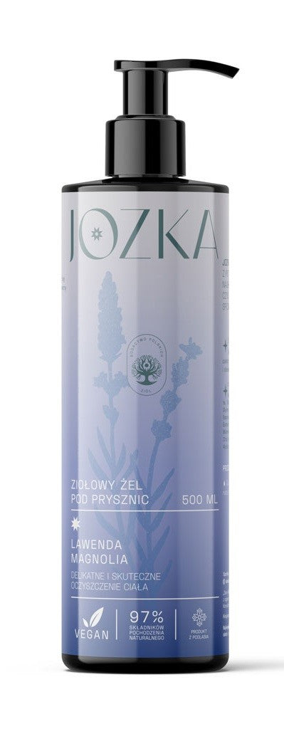 KRÄUTERDUSCHGEL (LAVENDEL, MAGNOLIE) 500 ml - JOZKA (DARY NATURY)