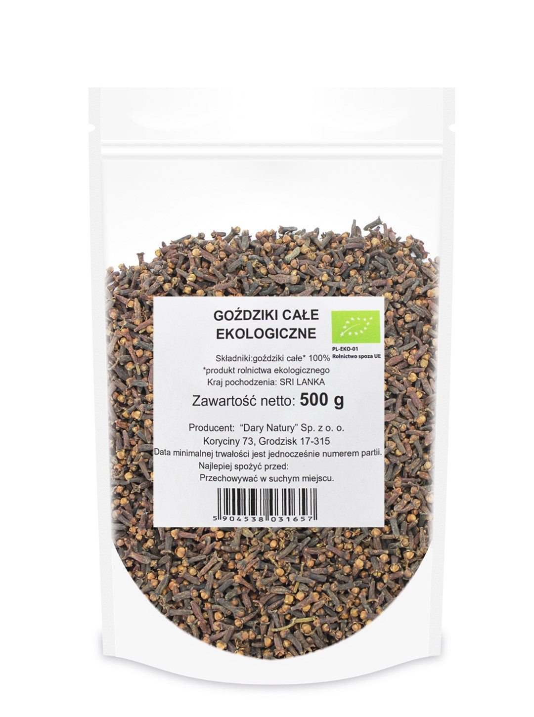 GANZE BIO-NELKEN 500 g - HORECA (GESCHENKE DER NATUR)