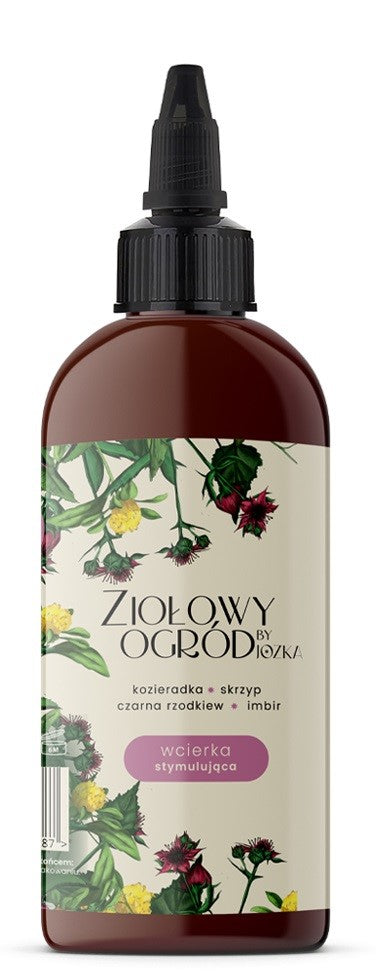KRÄUTERLOTION, DIE DAS HAARWACHSTUM STIMULIERT 150 ml – HERBAL GARDEN BY JOZKA (DARY NATURY)