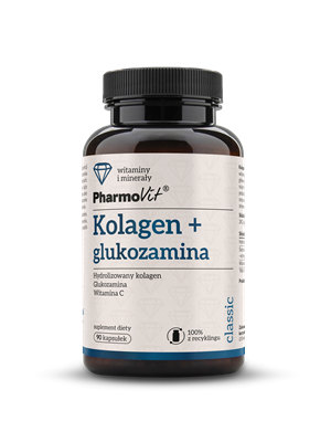KOLLAGEN + GLUCOSAMIN 90 KAPSELN - PHARMOVIT (KLASSISCH)