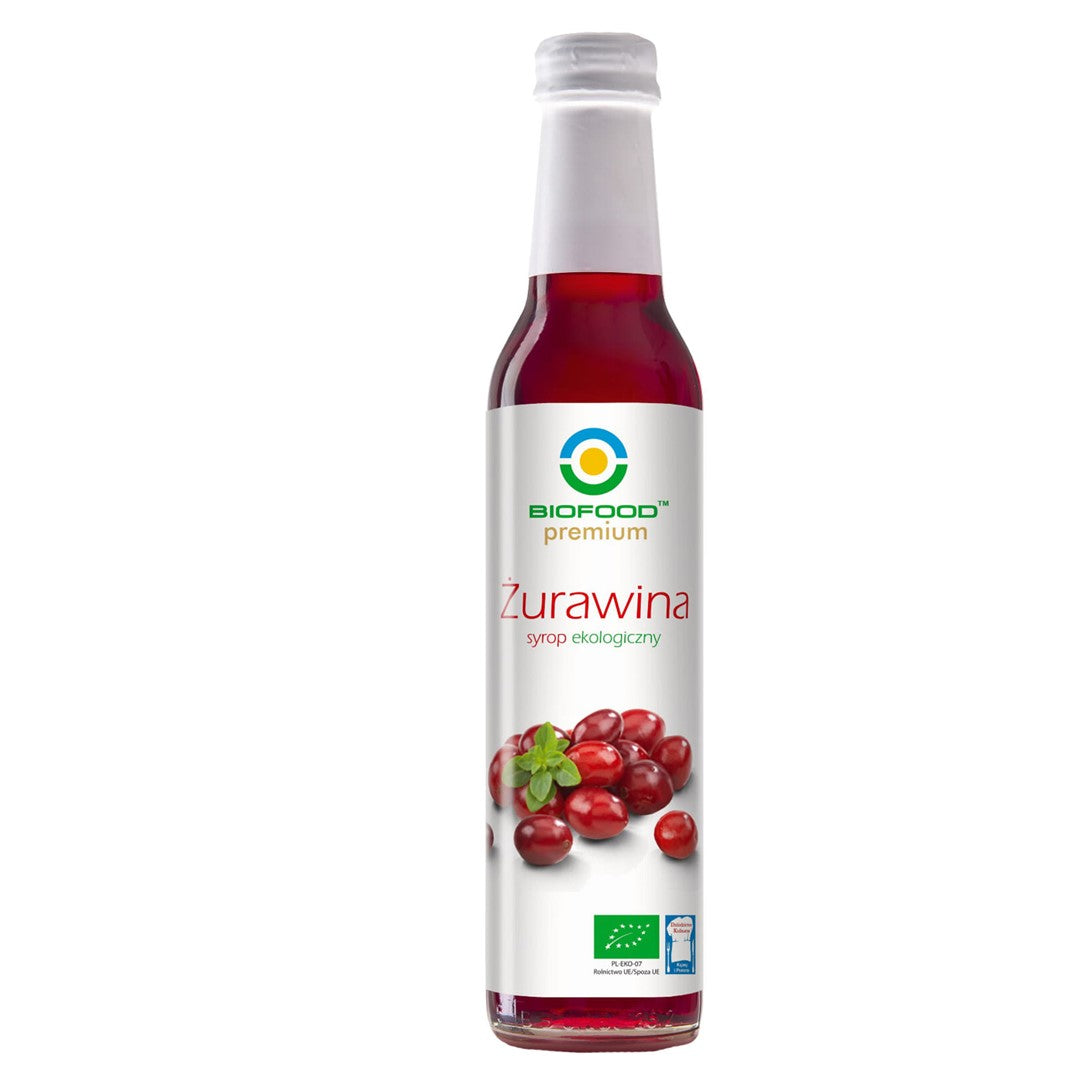 BIO-CRANBERRY-SIRUP 250 ml - BIO-LEBENSMITTEL
