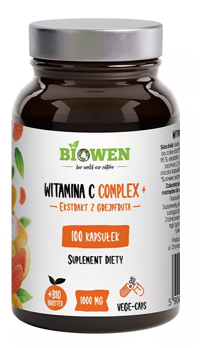VITAMIN C KOMPLEX+ 100 KAPSELN – HANF (BIOWEN)