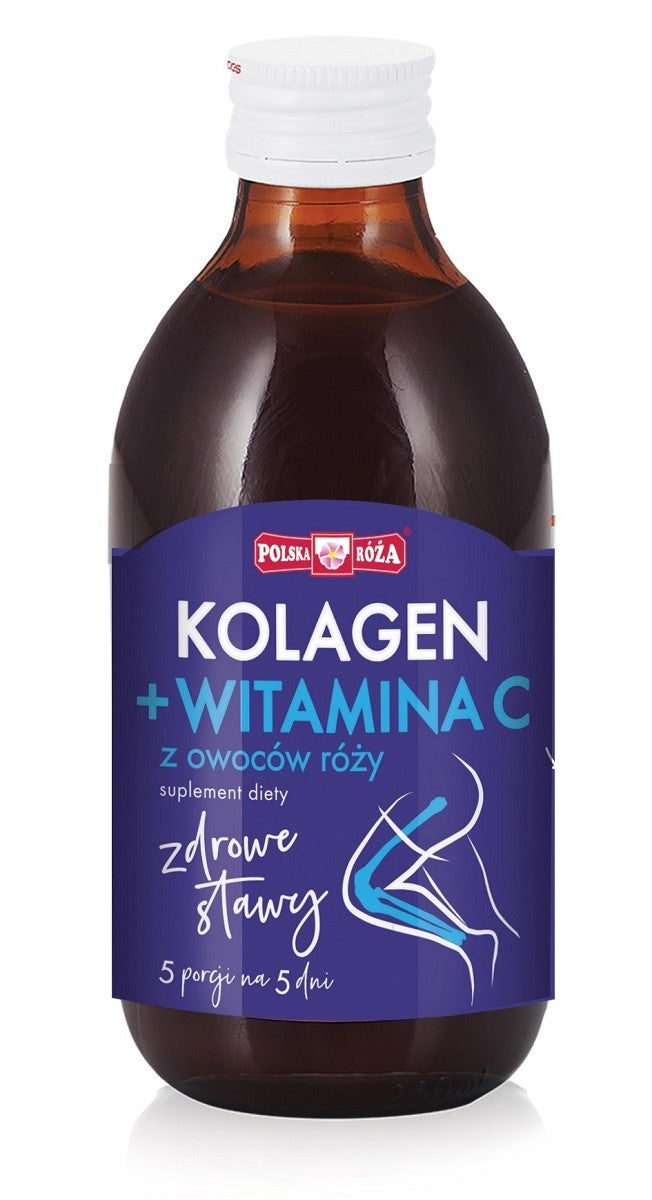 GESUNDE GELENKE – KOLLAGEN + VITAMIN AUS ROSENFRÜCHTEN 250 ml – POLNISCHE ROSE